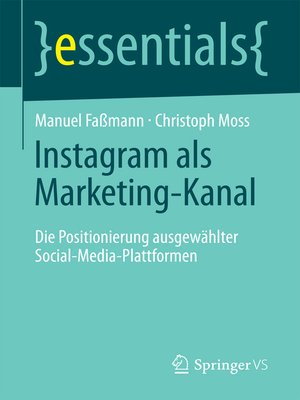 cover image of Instagram als Marketing-Kanal